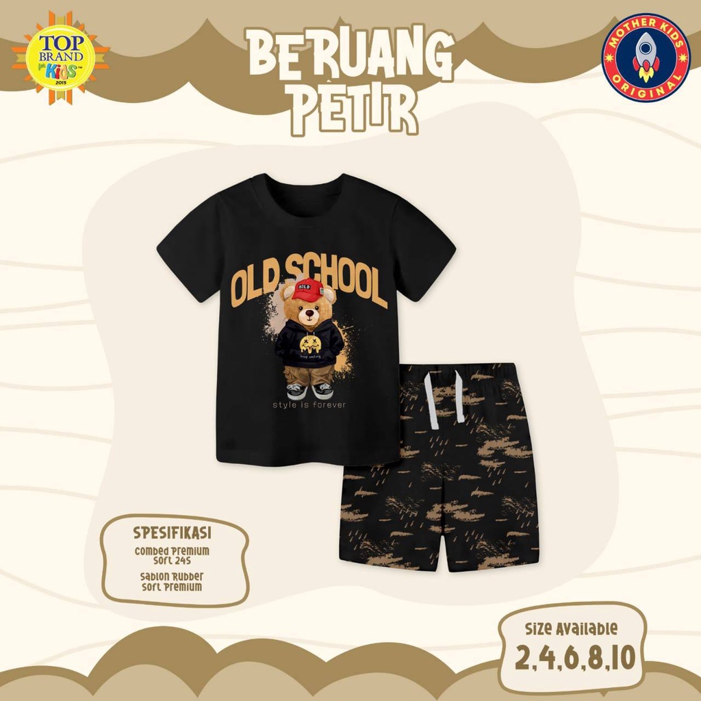 SET KIDS BERUANG PETIR MOTHER KIDS