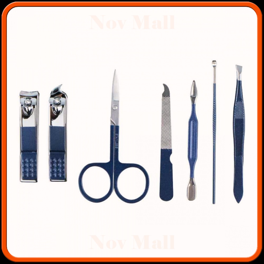 Gunting Kuku Nail Art Set Manicure Pedicure 7 PCS MU107