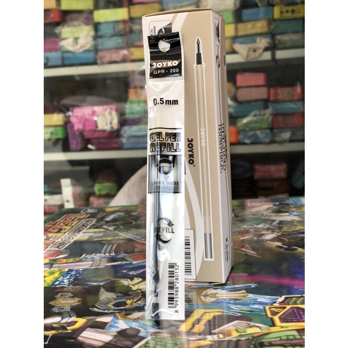 

Isi ulang / Gel pen Refil pulpen JK-100 0,5mm /hitam - PACK