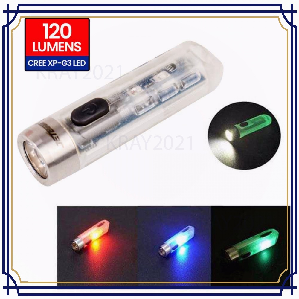 Mini One SE Senter LED USB Rechargeable CREE XP-G3 500LM