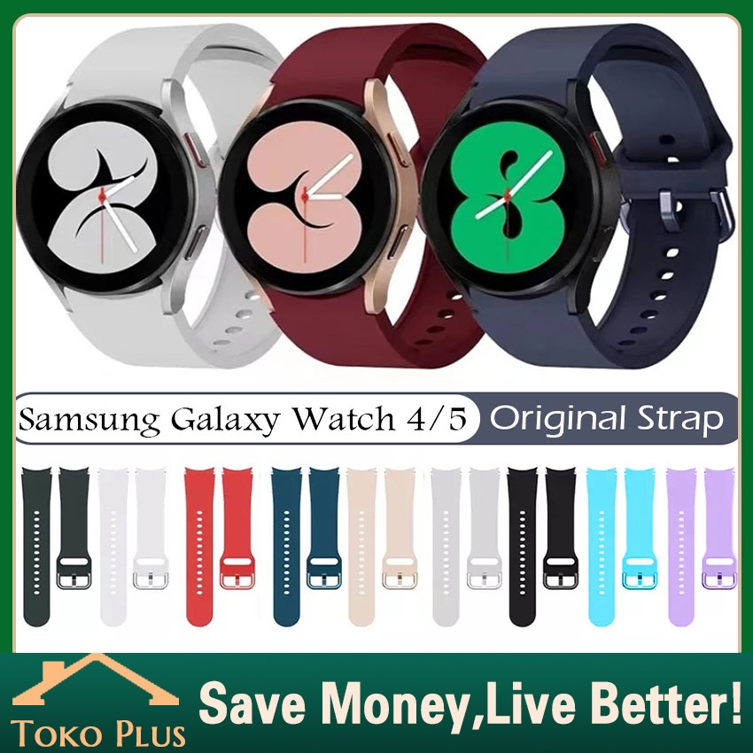 Strap Silicone Samsung Galaxy Watch 4/5 Classic 20mm Tali Strap Jam Samsung Galaxy Watch 5 Silicon T