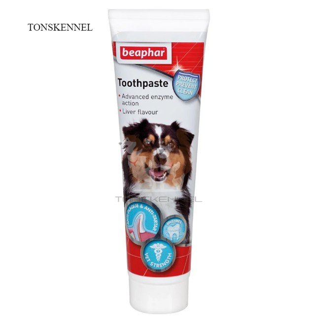 Beaphar Toothpaste Dog Cat Liver Flavor 100gr Pasta Gigi Anjing10906