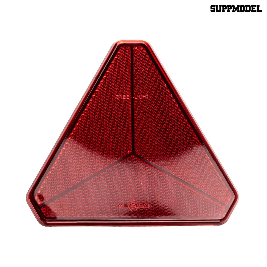 [SM]Warning Reflector Reflektor Peringatan Keamanan Segitiga Tahan Aus Anti Air Super Terang Untuk Mobil
