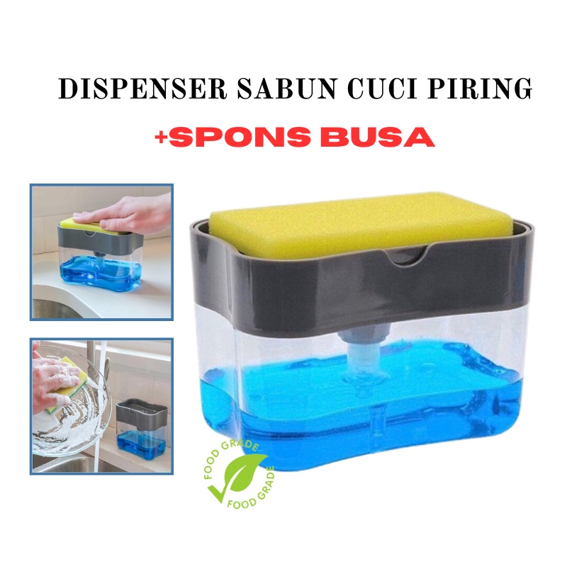 GOS A301 - Dispenser sabun cuci piring busa