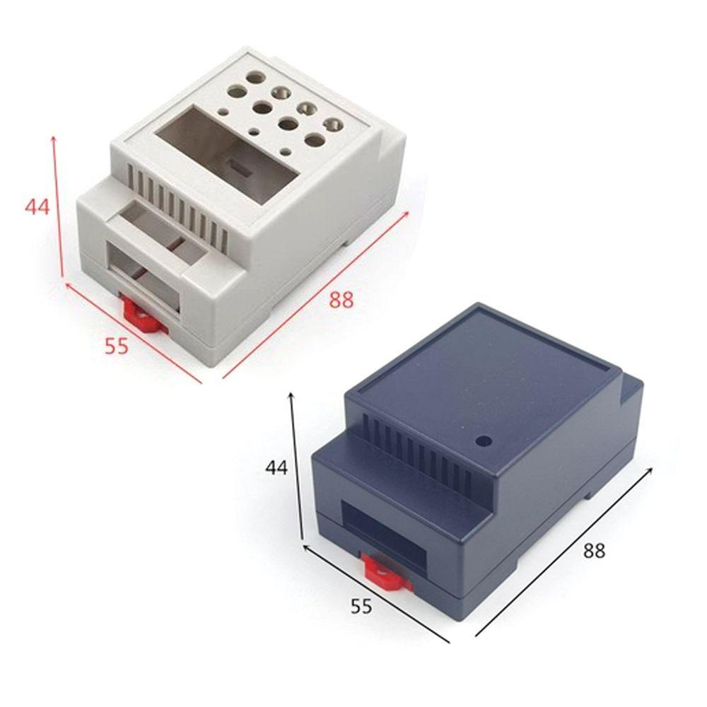 Populer Kotak Proyek Elektronik 88*55*44mm ABS Plastik DIY Kotak Instrumen