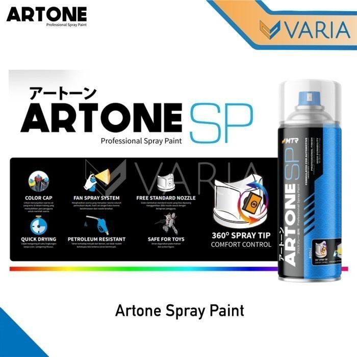 Artone SP 400 cc Gold 123 Professional Spray Paint Cat Semprot