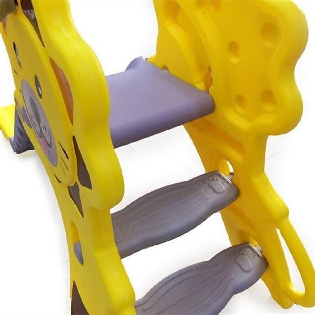 Kisubo Slide and Ring VRT250 Lion Yellow Perosotan Serodotan Mainan