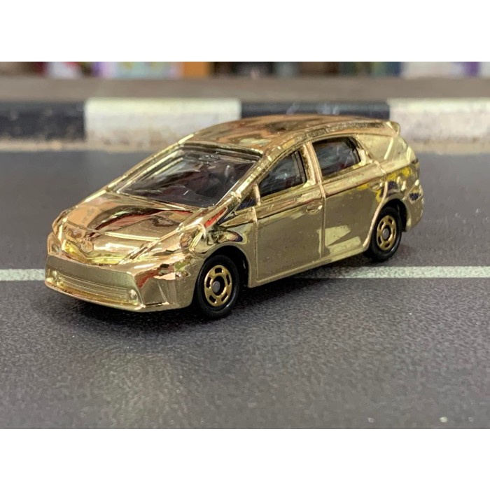 Tomica Not For Sale Toyota Prius Gold Plated Version