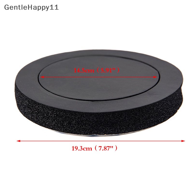 Gentlehappy 1Pc 6.5 Inch Universal Speaker Mobil Ring Pad Spons Kedap Suara Aksesoris Mobil id