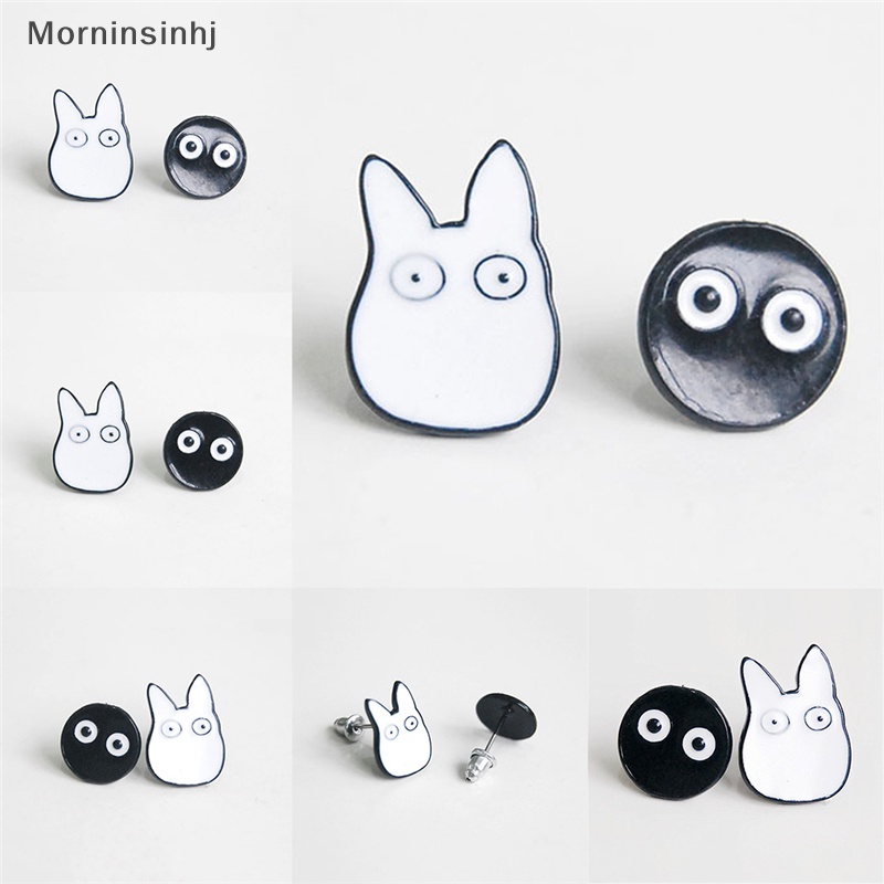 Mornin 1pasang Wanita Fashion Lucu Kartun Perhiasan Hewan Totoro Ear Stud Earring id