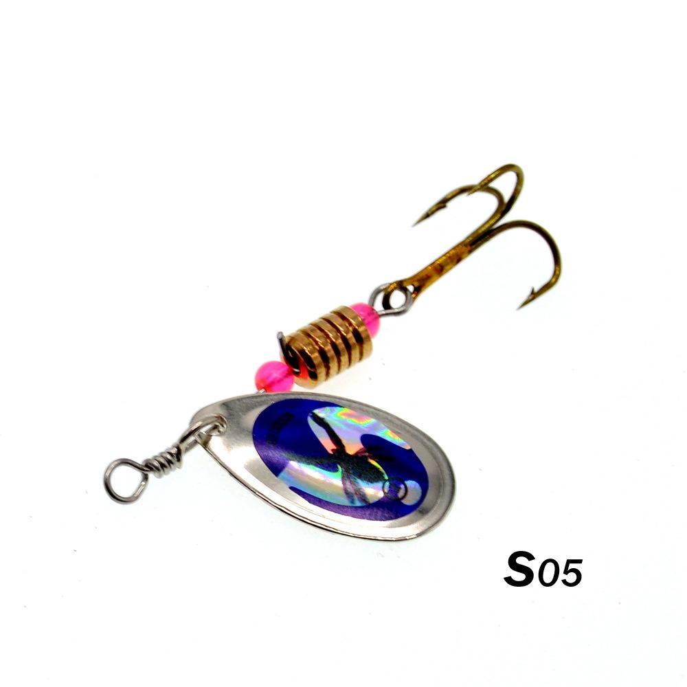 AUGUSTINA Agustinina Memancing Sendok Logam Lure Carp Tengger Sequin Fishing Spinners Mini Keras 3.5g Metal Spinning Lures Tenggelam Umpan Pancing Untuk Memancing Air Asin