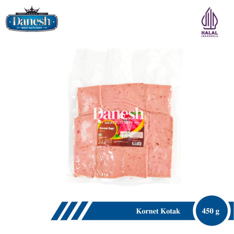 

AYOMA - Kornet Kotak 450g Kornet Sapi Kotak Frozen Food Halal