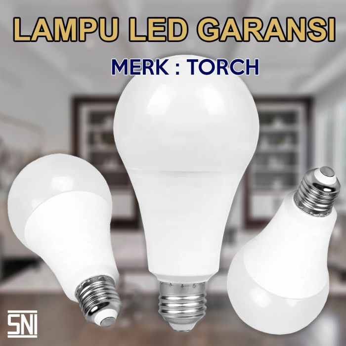 Lampu LED Bulb Bohlam PLATINUM  5W 7W 9W 12W 15W 18W 25W Putih GARANSI SNI