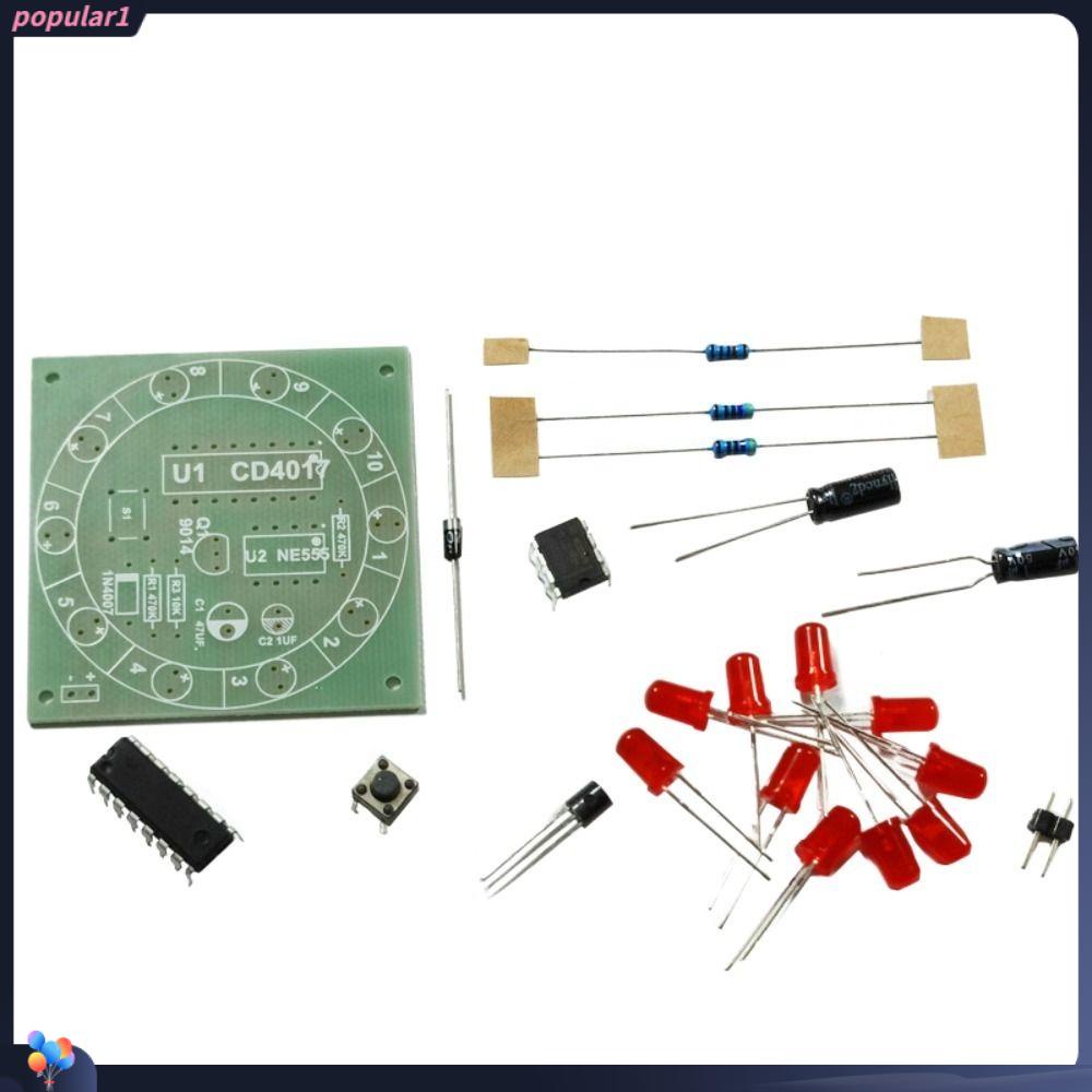 POPULAR Populer DIY Kit Draw Assembly Training Papan Sirkuit Solder Praktis Elektronik