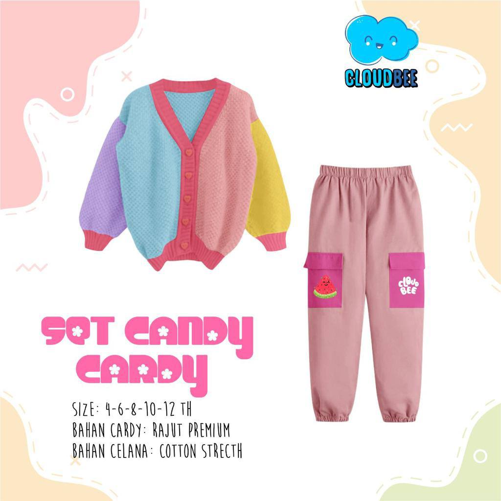 Set Candy Cardy Cloudbee