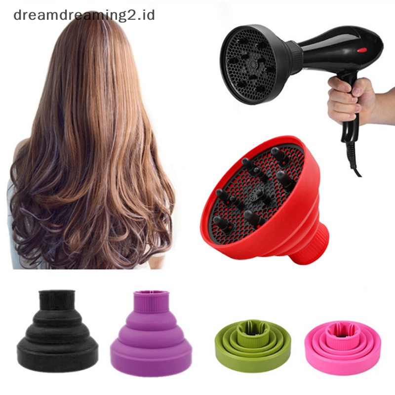 (drea) Hairdryer Diffuser Cover - Tudung Pengering Rambut Lipat Aksesori Styling Rambut //