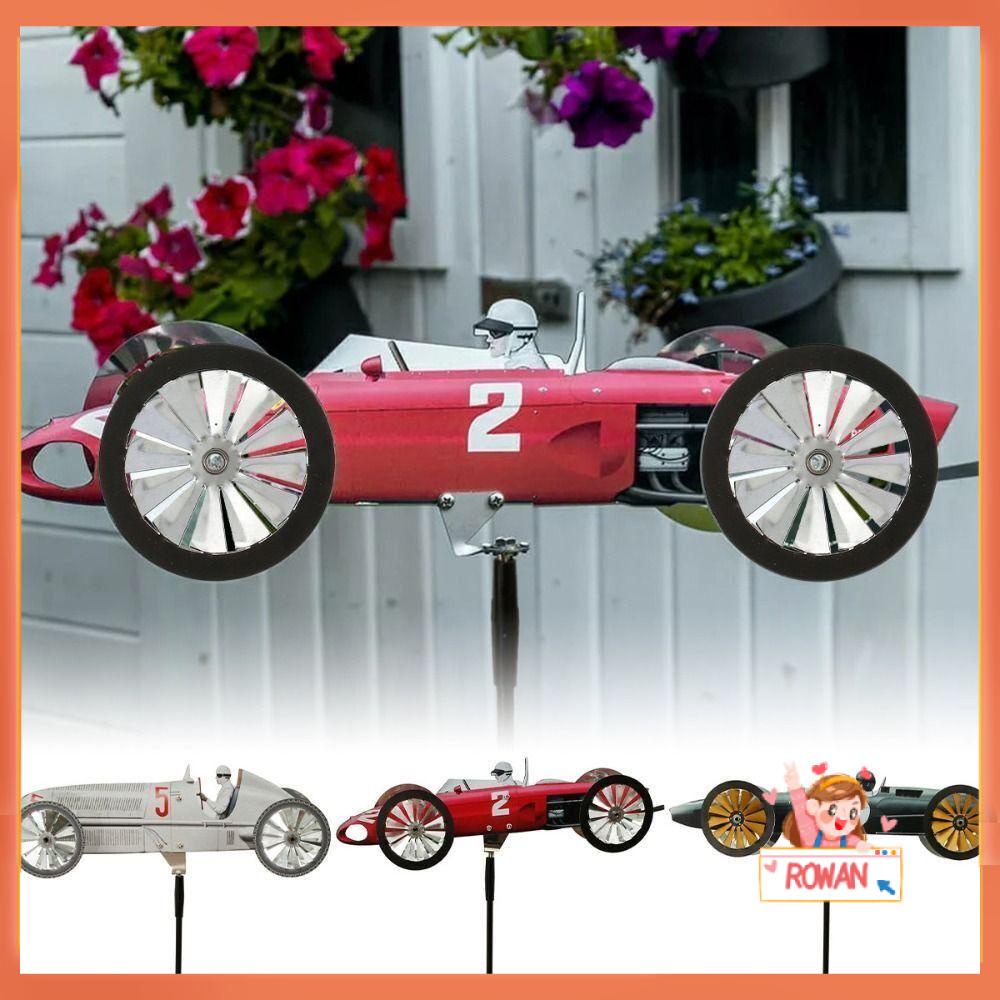 R-FLOWER Kincir Taman Kincir Metal Outdoor Hias Kincir Angin Weather Vane