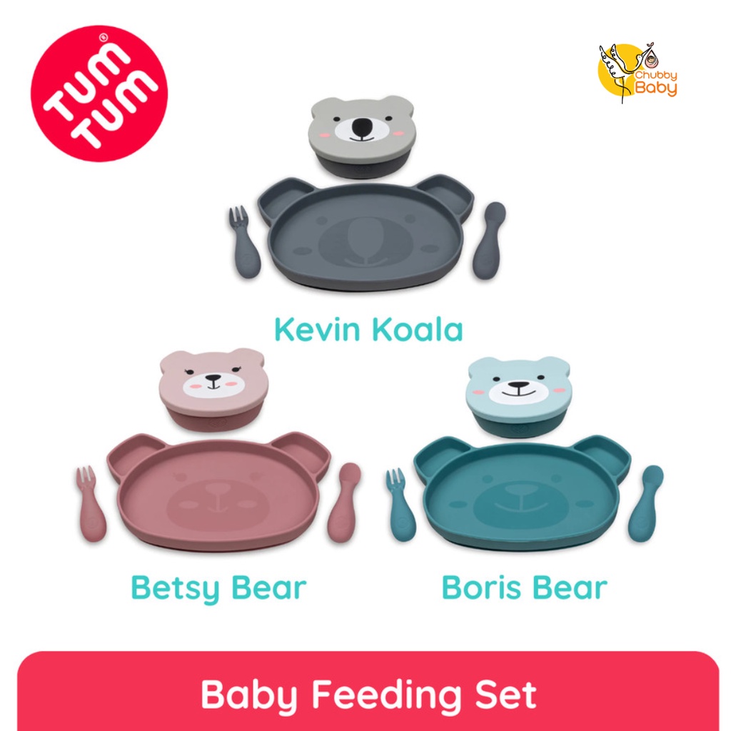 Tum Tum Baby Feeding Set | Peralatan Makan