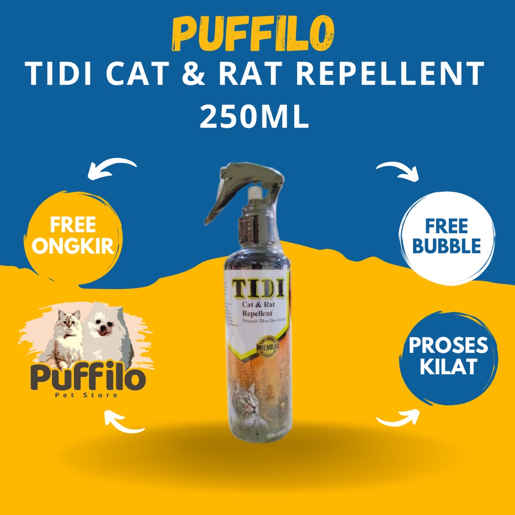 Tidi Cat and Rat Repellent 250 Ml