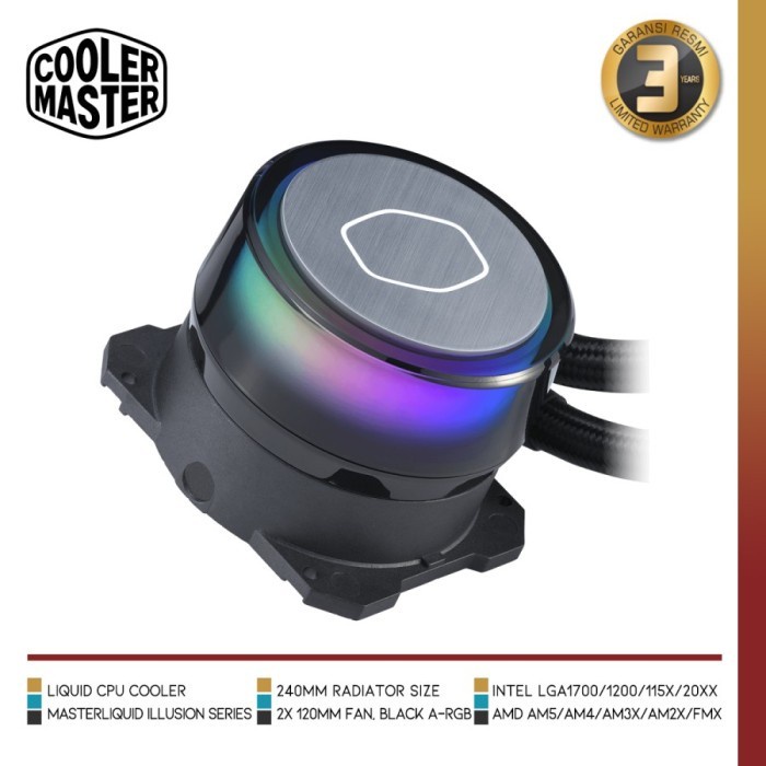 MASTERLIQUID ML240 ILLUSION-COOLER MASTER