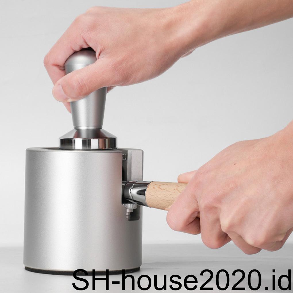 Coffee Tamper Pressure 58mm Stainless Steel DIY Press Bubuk Palu Dapat Dicuci Reusable Leveler Supply Untuk Cafe Rumah Tangga Kantor