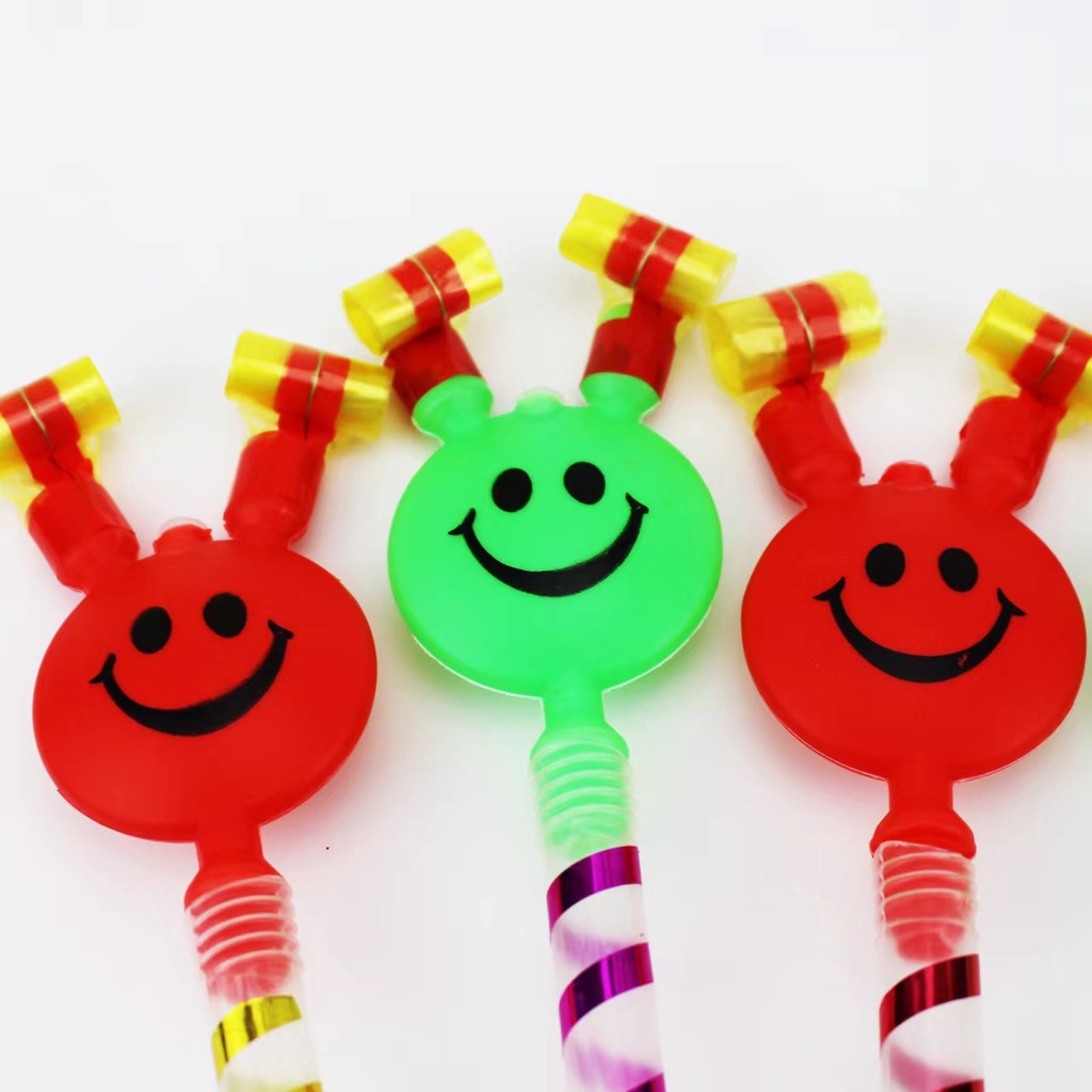 Mainan Anak Terompet Julur Smile Emoji