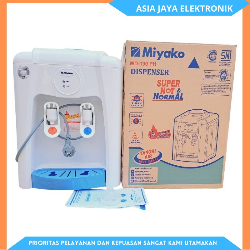 MIYAKO Dispenser Fitur Air Panas Dan Normal WD-190 PH