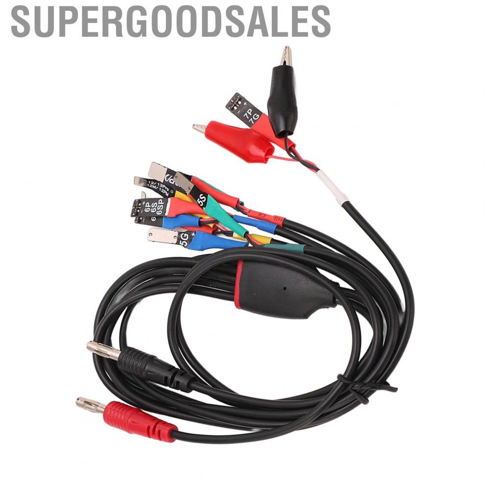 Supergoodsales Switch Power Supply Test Cable  Phone PVC Sheath Red Copper Wire Core Stable Multifunction for Electronic Equipment