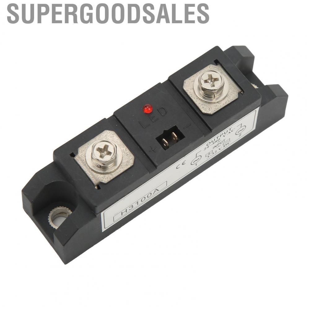 Supergoodsales State Relay Industrial  SSR DC3‑32V Input AC24‑480 AC Output