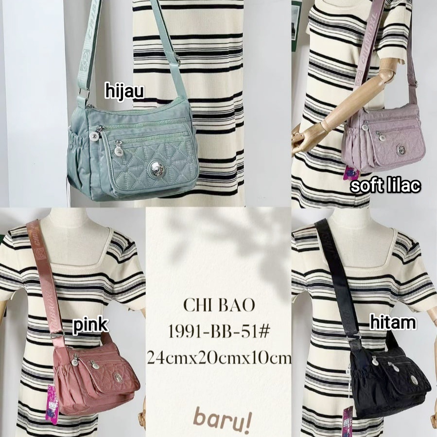 Chibao 1991 Ab tas selempang wanita sling bag cewek import murah kecee