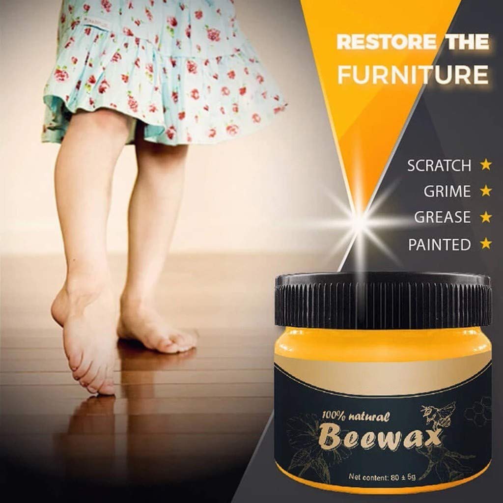 GOS  -J108- Beewax Pengkilap Kayu - Pembersih Furniture Kayu - Lilin Gel Lebah Alami Tahan Lama