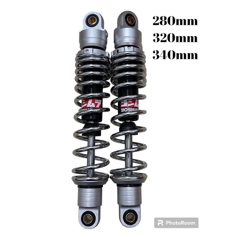 Shockbreaker Yoshimura Z Series Ukuran 280,320,340 Jupiter z,Vega R,Supra,Kharisma,Rx King,Tiger Double Shock Motorcycle