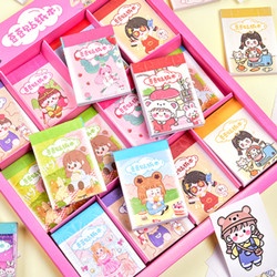 BOP (24 Lembar) Stiker Buku Momo Kecil Mini VIRAL/ Sticker Note Washi Karakter Manga Anak Kecil