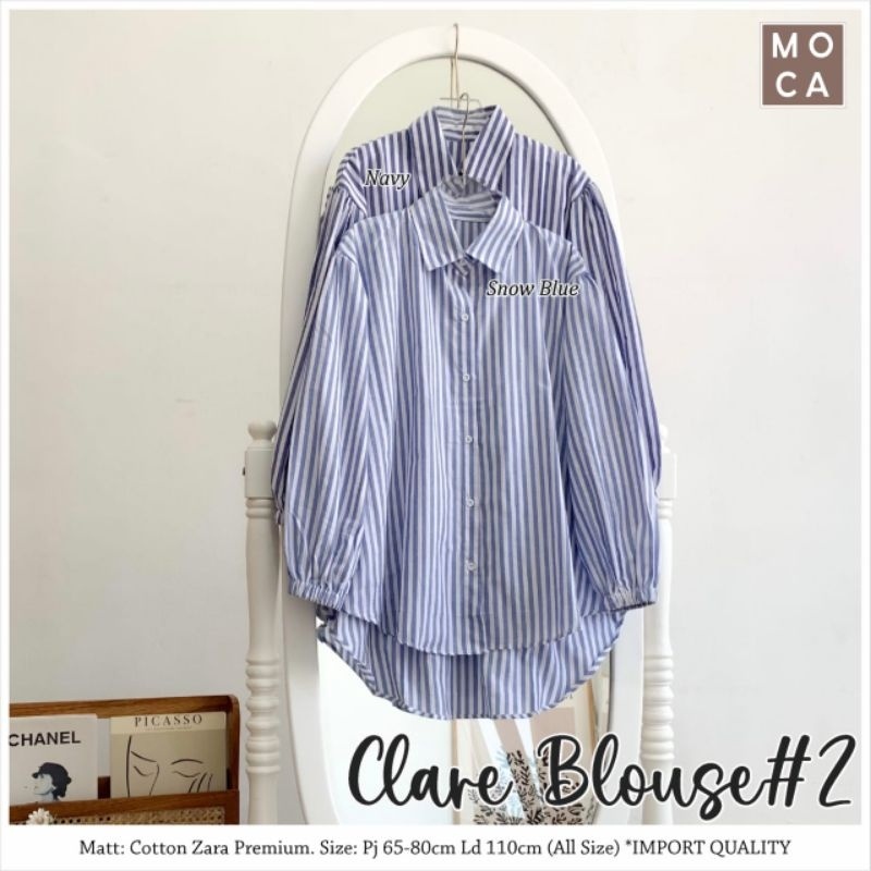 CLARE BLOUSE ORI MOCA