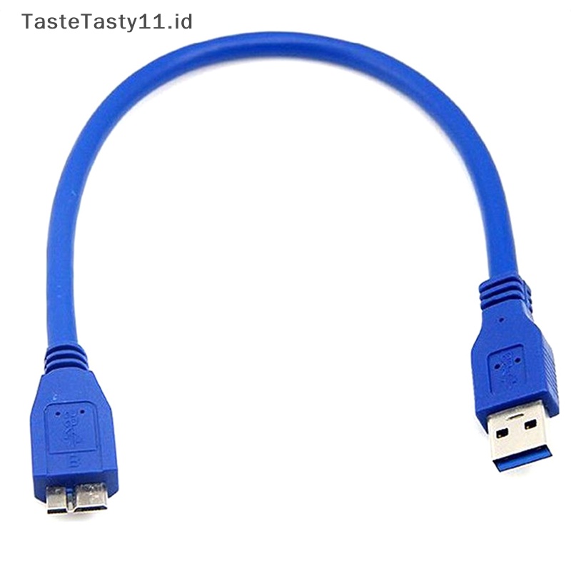 Kabel a ke micro b &lt;ne1&gt; pxlxtaste yongmasty 30cm super speed usb 3.0 male a ke untuk hardisk disk external .