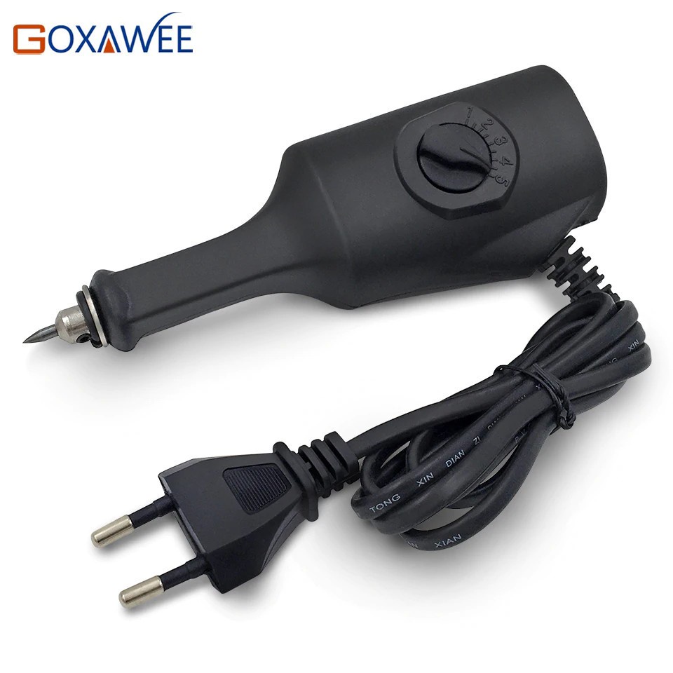 492 GOXAWEE 5 Speed Electric Carving Pen Engraving Plotter Machine 220V