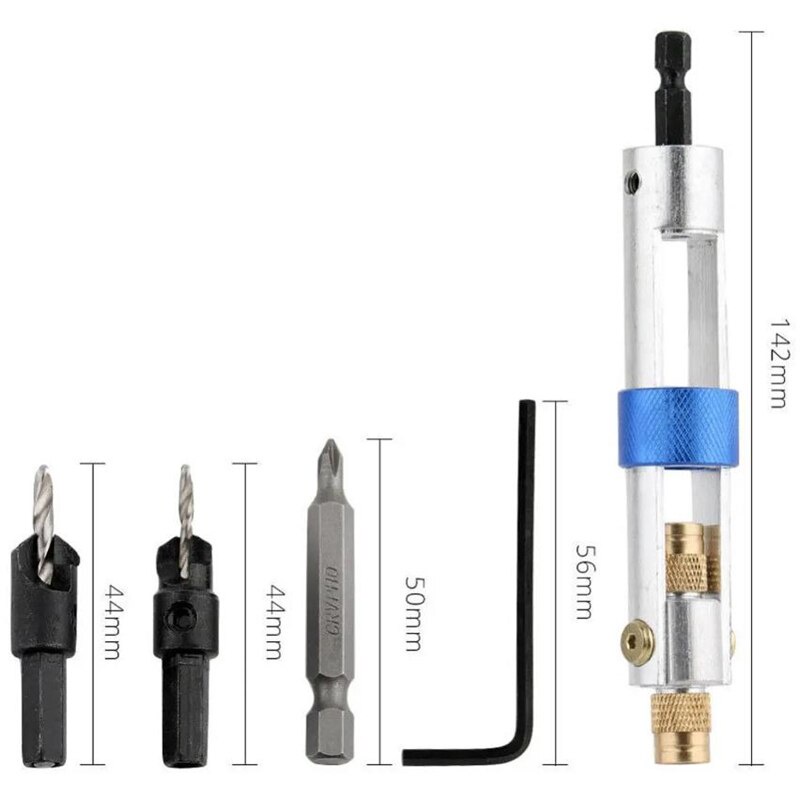 Drill Bit Set 20 pcs HSS Bits Flip Drip bor obeng Set - Drill Driver Multi Screwdriver 2 in 1