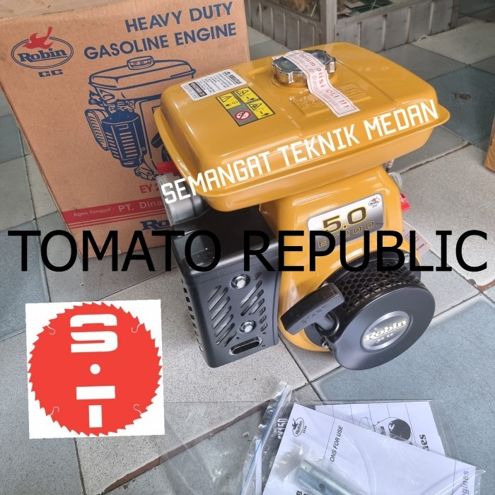Murah EY20D MESIN GASOLINE ENGINE PENGGERAK SERBAGUNA 5HP ROBIN EY 20 D 20D GNJ539