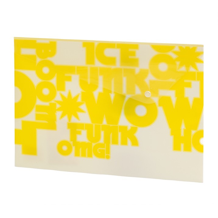 

[Artomas] Bantex PP Jolly Bright Envelope Folio Lime 3236 65