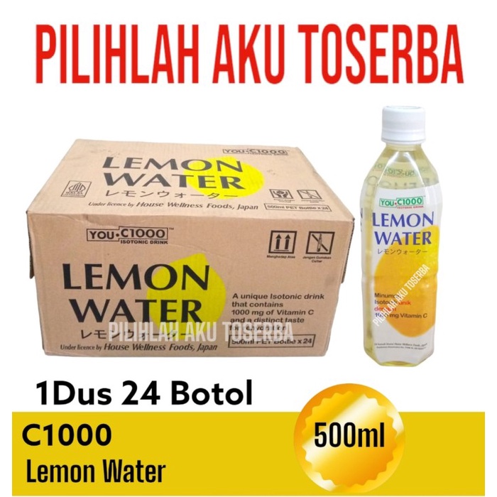 You C 1000 / YOU C1000 LEMON WATER 500 ml - ( 1 DUS isi 24 )