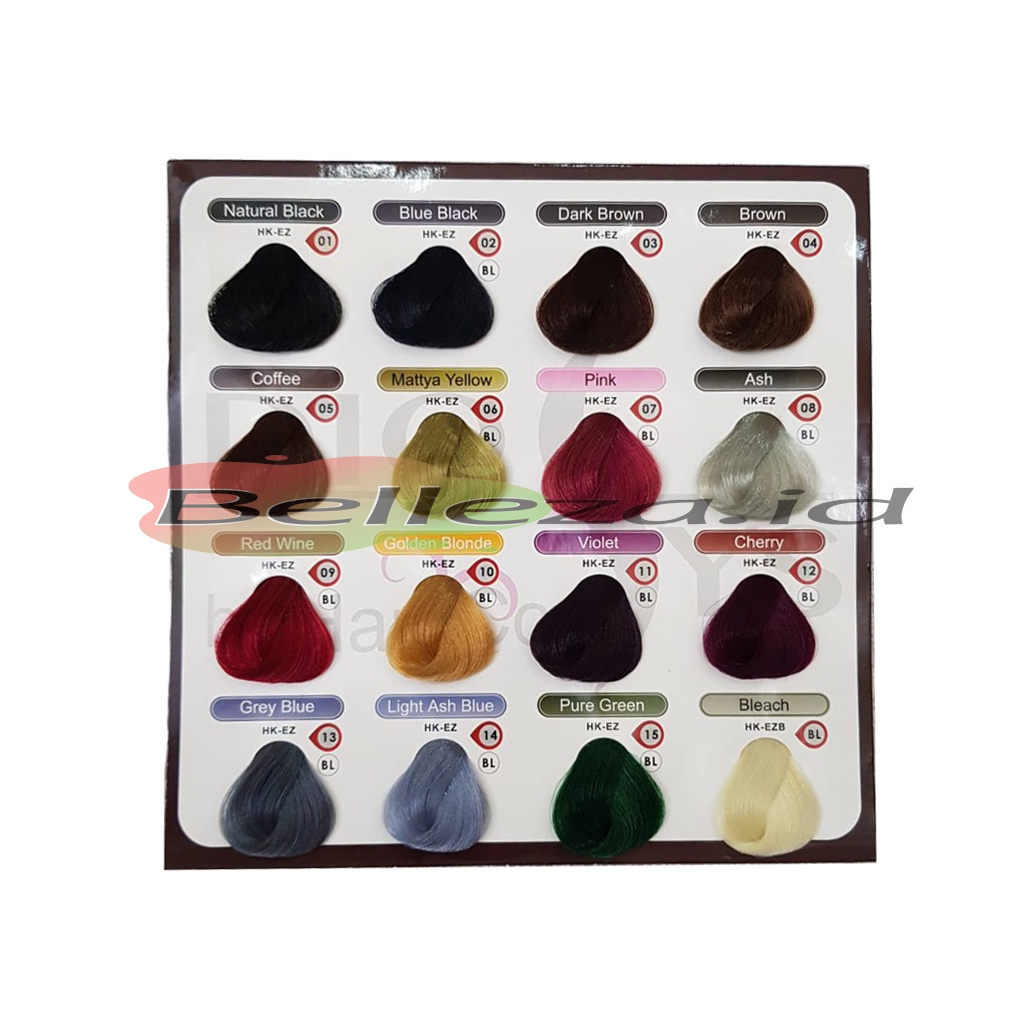 Diosys catalog color cat  buku color  katalog warna rambut