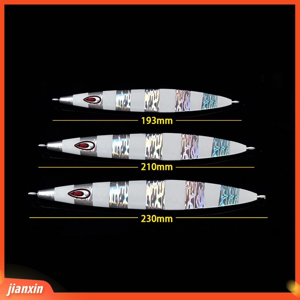 (In Stock) Umpan Pancing Desain Simulasi Menggoda Bercahaya Reflektif Angling Baja Perahu Laut Dalam Keras Lure Perlengkapan Memancing