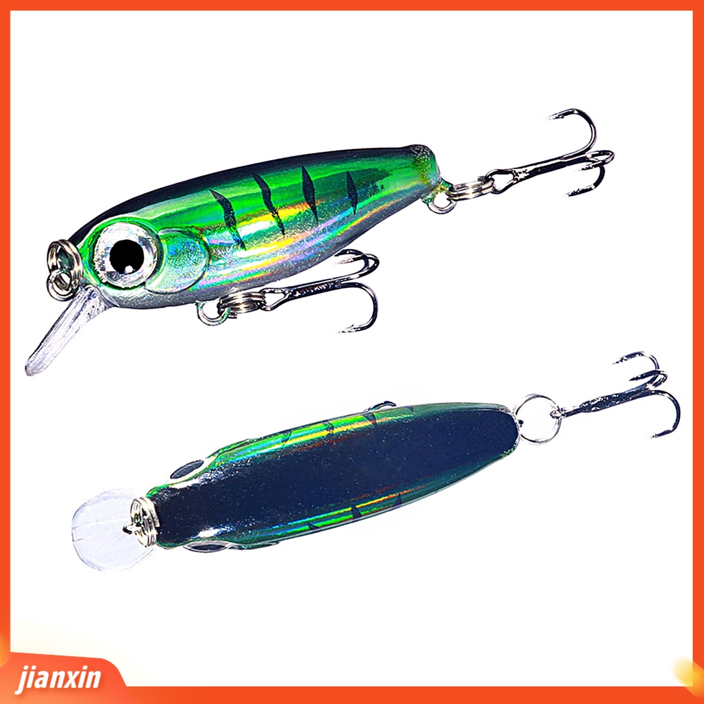 (In Stock) 3.8cm /2.8g Lure Umpan Penembus Kuat Angling Perlengkapan Tajam Pensil Umpan Palsu Umpan Keras Plastik Untuk Pemancing