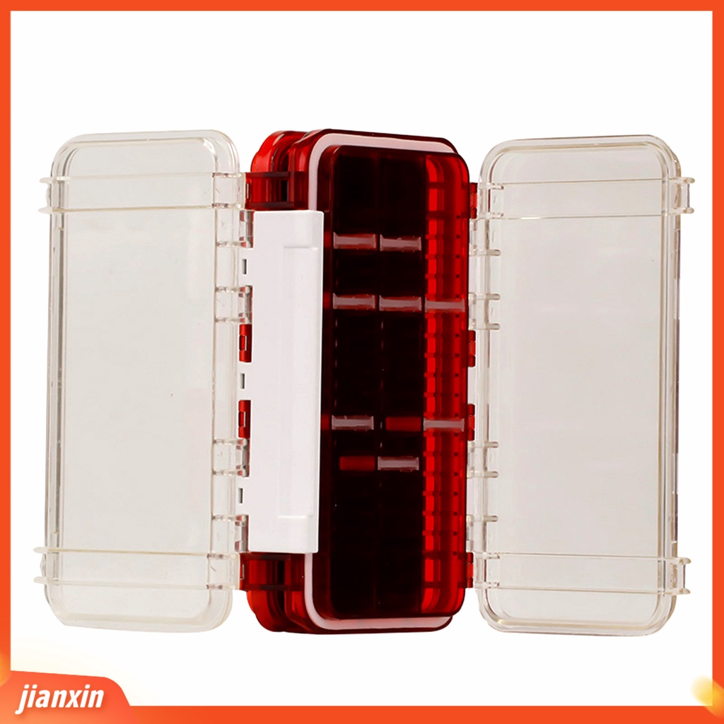 (In Stock) Kotak Umpan Pancing Dua Sisi Head Bait Hook Storage Organizer Untuk Ikan Gurame