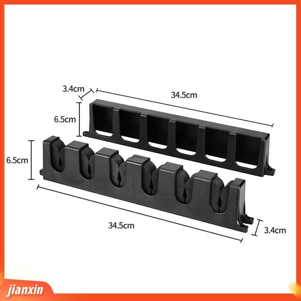 (In Stock) Bracket Joran Pancing Hemat Ruang Anti-slip Tahan Korosi Rak Penyimpanan Tiang Pancing Tempel Dinding Aksesoris Pancing