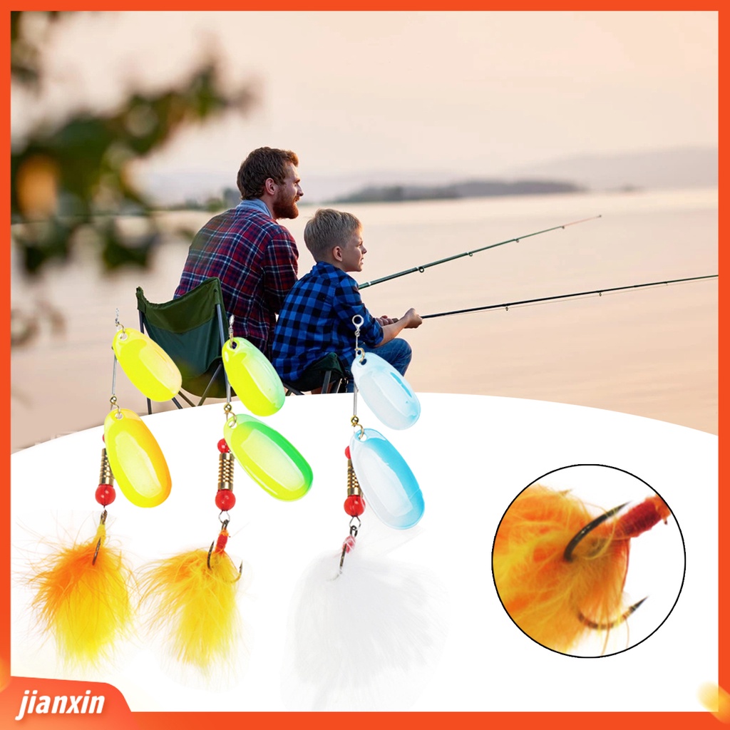 (In Stock) 10cm 17g Spinner Sequin Lures Warna Cerah Eye-Catching Zinc Alloy Forging Perawatan Berputar Sequin Lure Untuk Angling