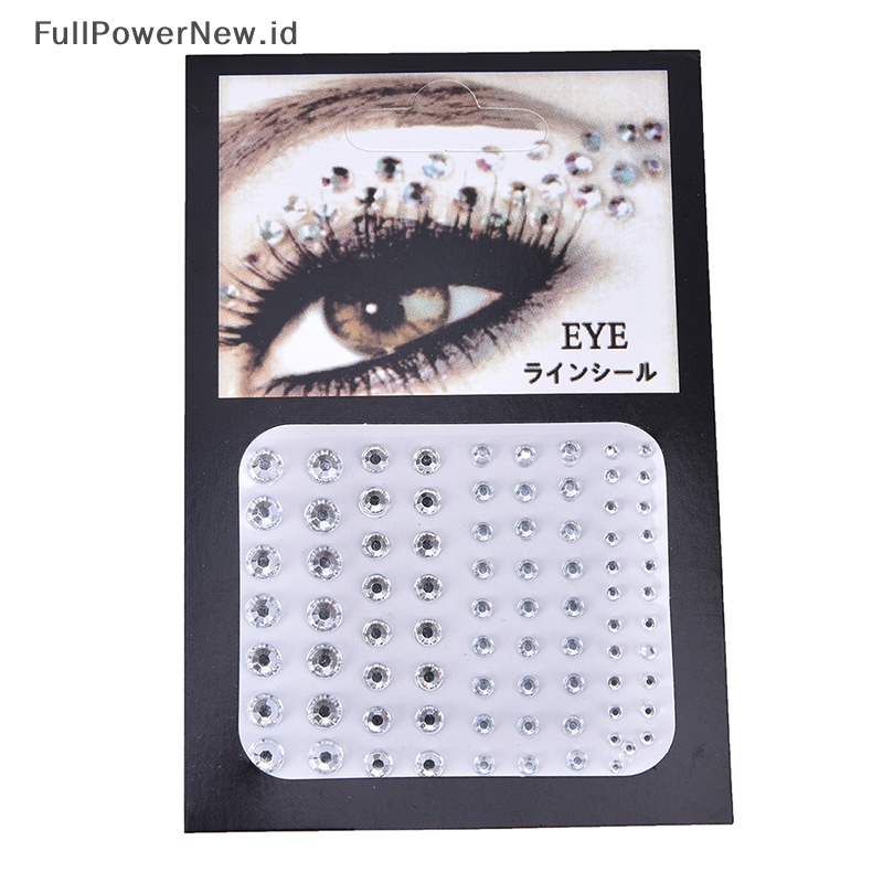 Power 1pc diamond eyeshadow Wajah er Mata Kristal Tato er eyes makeup  Id