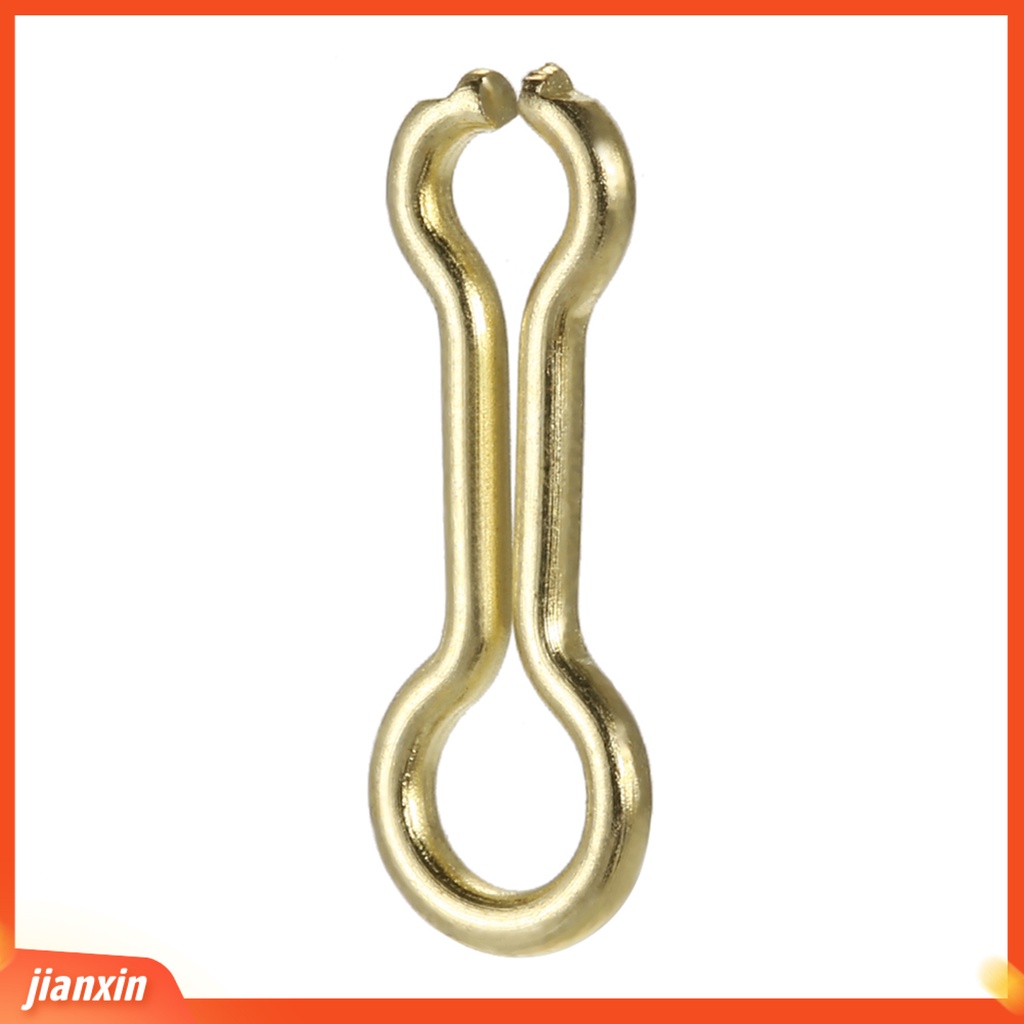 (In Stock) 100Pcs /Set Sinker Kawat Mata Sederhana Tahan Korosi Baja Emas Paduan Pemberat Memancing