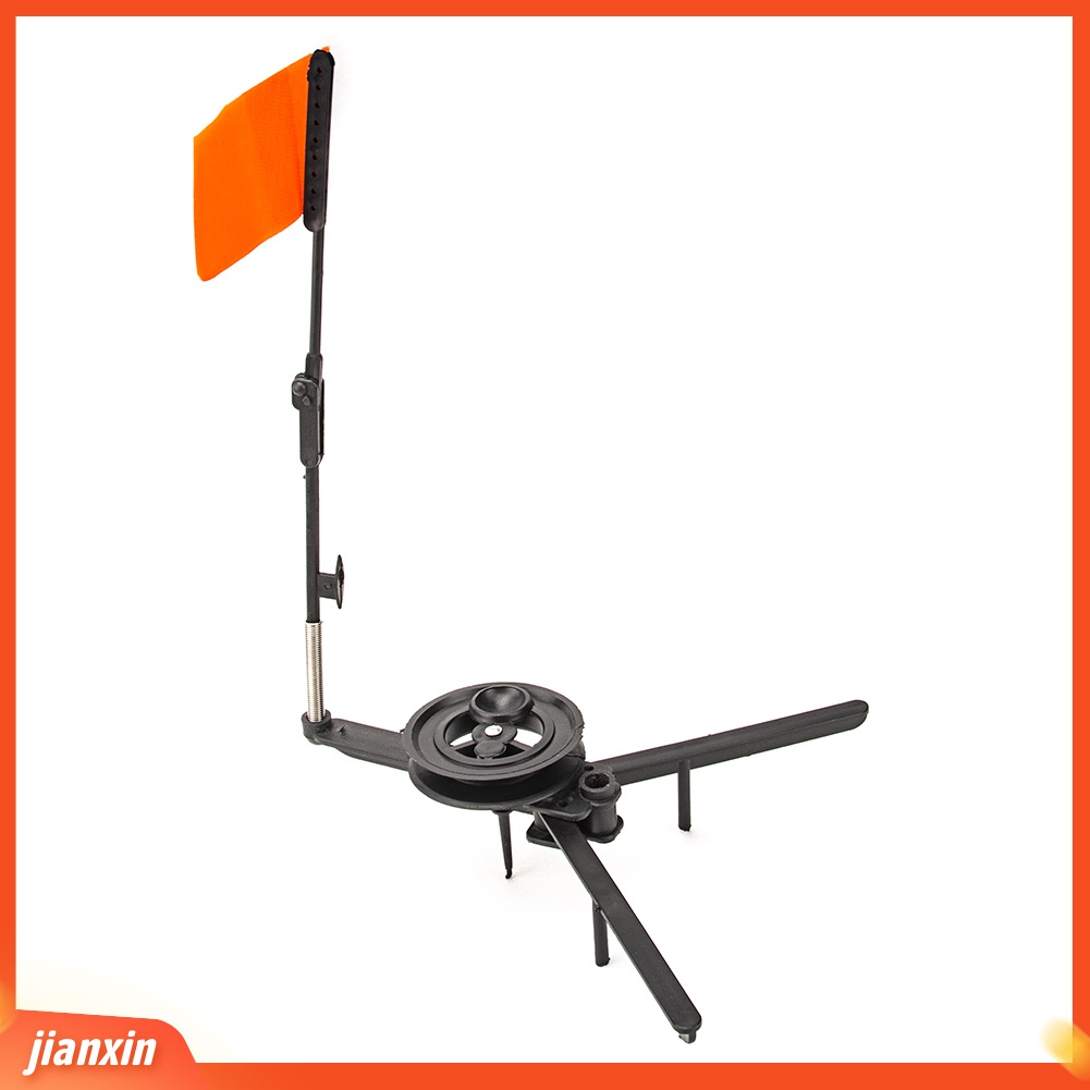 (In Stock) Pancing Es Tahan Lama Portabel Tip-up Compact Orange Flag Tackle Aksesori