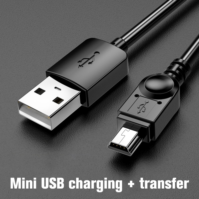 Kabel USB Mini USB Ke USB Kabel Charger Data Cepat Untuk MP3 MP4 Player Mobil DVR GPS Kamera Digital HDD